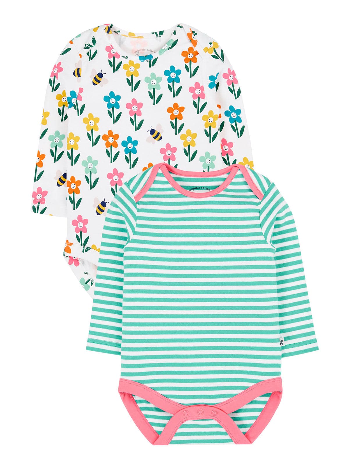 Super Special Organic Cotton 바디슈트 2종 세트 — 1